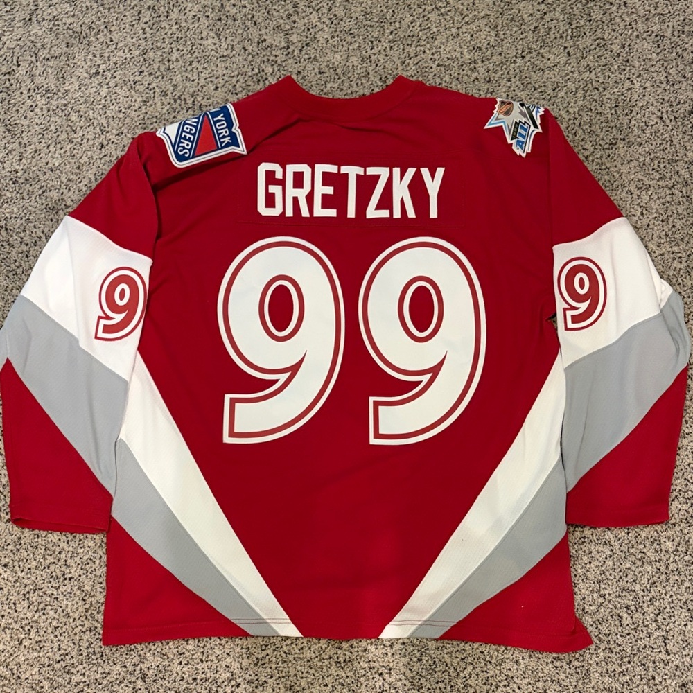 Mitchell and Ness Wayne Gretzky NHL New York Rangers 1999 NHL All-Star - Picture 3 of 12